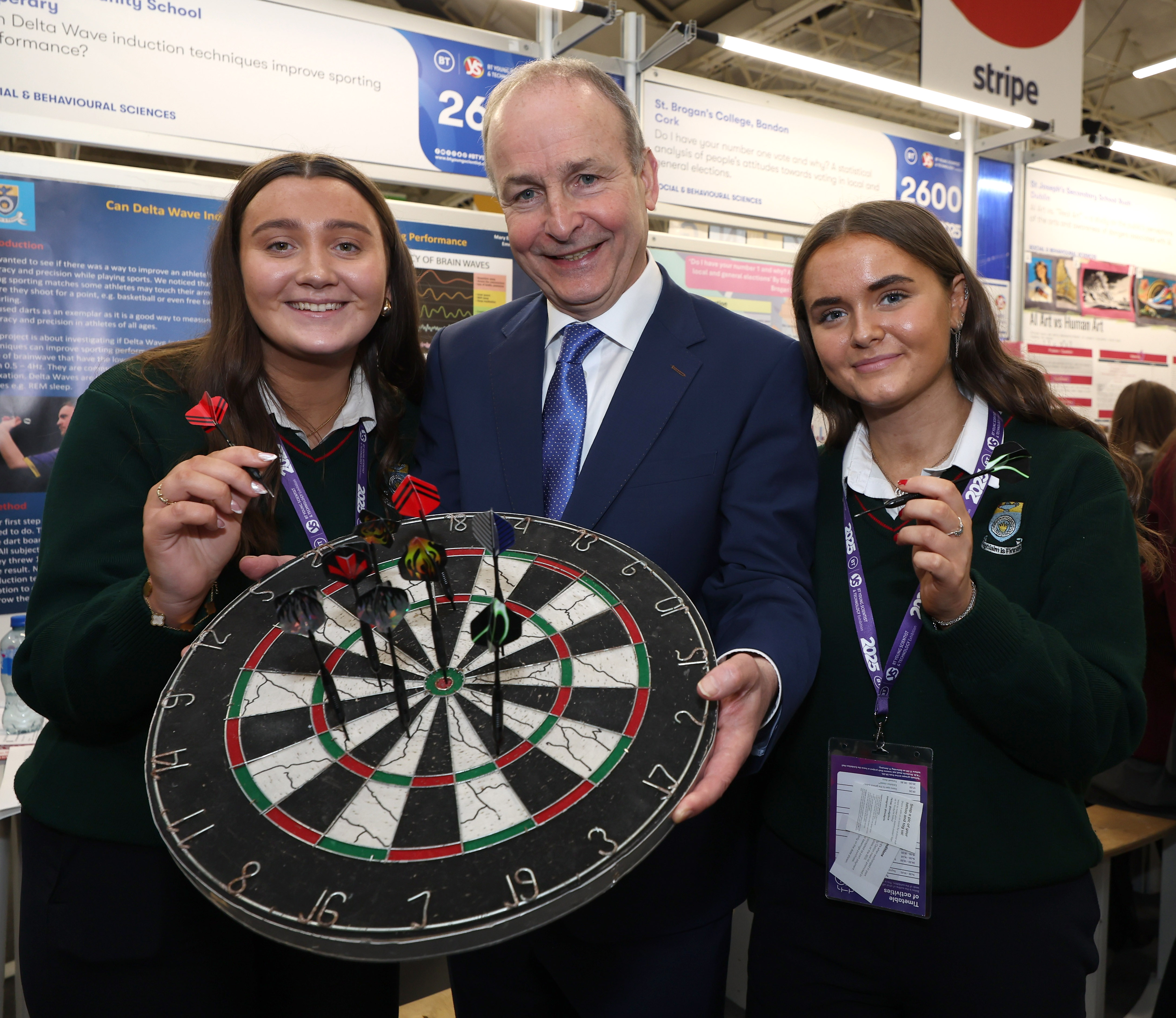 Micheal Martin BT Young Scientist 07